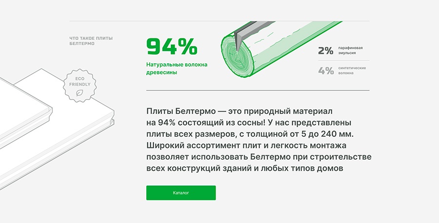 Качество и экологичность: как мы создали интернет-витрину для изоляционных плит